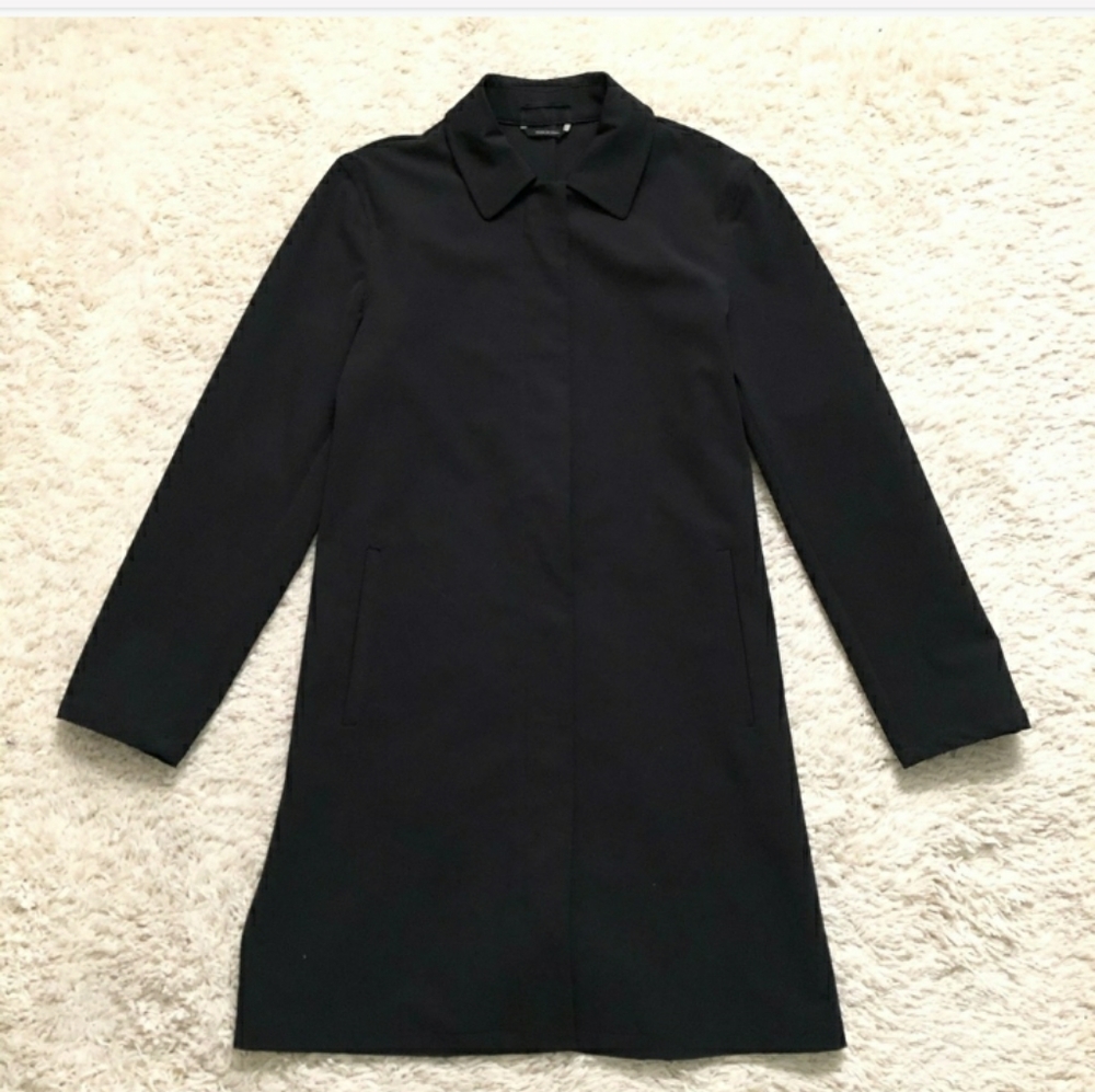 MAXMARA Weekend Longline Jacket w/ Zipper Closure